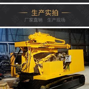 助力青海電網(wǎng)工程光伏打樁機，履帶打樁機