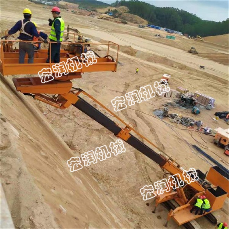 建筑工程專用護(hù)坡錨固鉆機(jī)，高邊坡鉆機(jī)