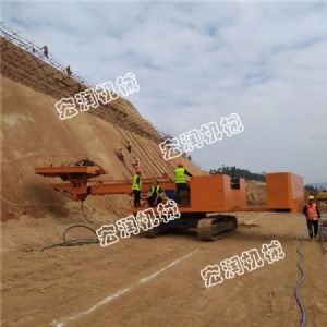 8米液壓錨固鉆機(jī)，護(hù)坡鉆機(jī)